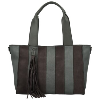 Dámská kabelka na rameno tmavě šedá - Maria C Nielsa