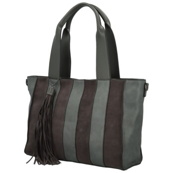 Dámská kabelka na rameno tmavě šedá - Maria C Nielsa