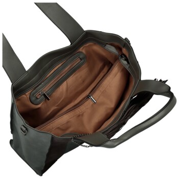 Dámská kabelka na rameno tmavě šedá - Maria C Nielsa