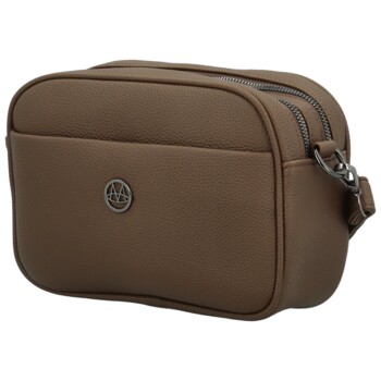 Dámská crossbody kabelka coffee - Maria C Alva