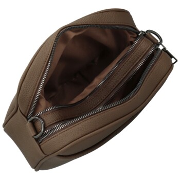 Dámská crossbody kabelka coffee - Maria C Alva