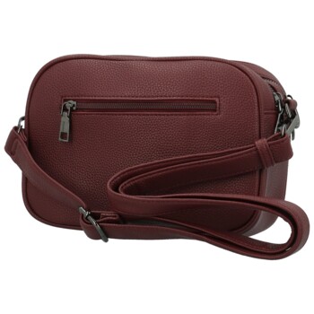 Dámská crossbody kabelka vínová - Maria C Alva