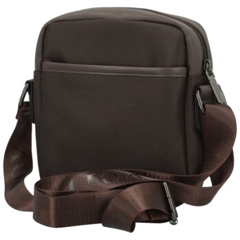 Pánská crossbody taška coffee - Coveri Santino