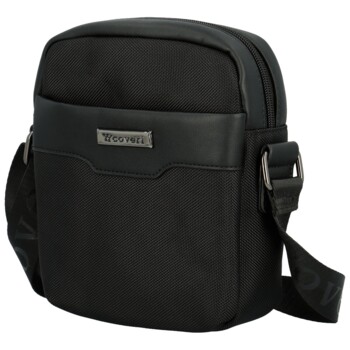 Pánská crossbody taška černá - Coveri Santino