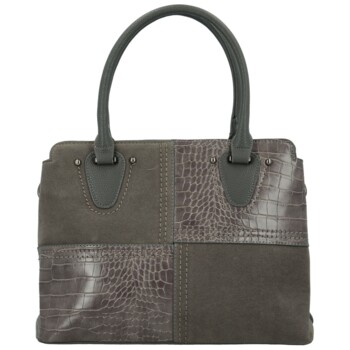 Dámská kabelka do ruky šedá - Maria C Zareen