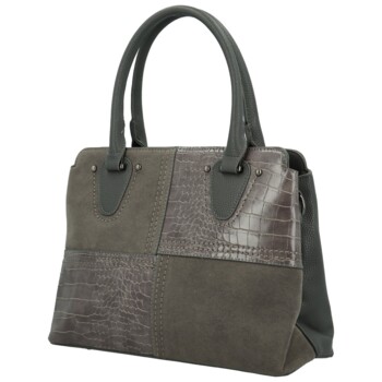 Dámská kabelka do ruky šedá - Maria C Zareen