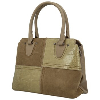 Dámská kabelka do ruky khaki - Maria C Zareen