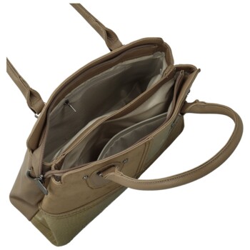 Dámská kabelka do ruky khaki - Maria C Zareen