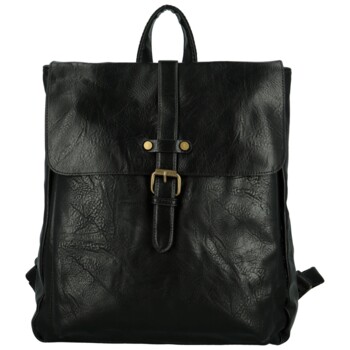 Dámský batoh černý - Paolo bags Vanetia