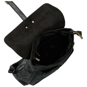 Dámský batoh černý - Paolo bags Vanetia