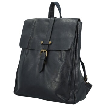 Dámský batoh tmavě modrý - Paolo bags Vanetia