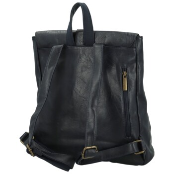Dámský batoh tmavě modrý - Paolo bags Vanetia