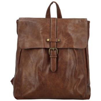 Dámský batoh coffee - Paolo bags Vanetia