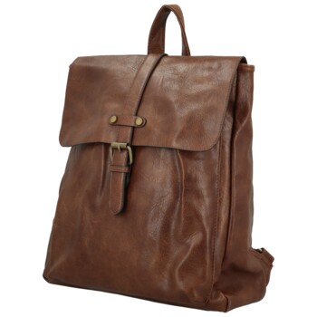 Dámský batoh coffee - Paolo bags Vanetia
