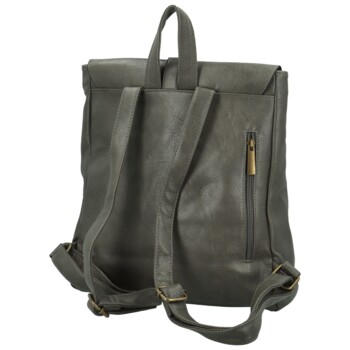 Dámský batoh tmavě šedý - Paolo bags Vanetia