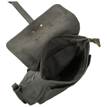 Dámský batoh tmavě šedý - Paolo bags Vanetia