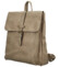 Dámský batoh tmavě béžový - Paolo bags Vanetia