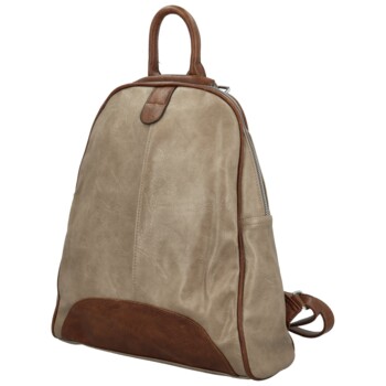 Dámský kabelko/batůžek béžový - Paolo bags Matti