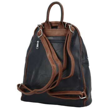 Dámský kabelko/batůžek tmavě modrý - Paolo bags Matti