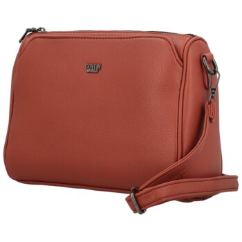 Dámská crossbody kabelka cihlově červená - Coveri Marija