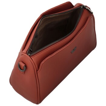 Dámská crossbody kabelka cihlově červená - Coveri Marija