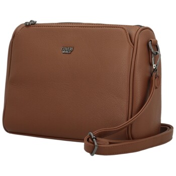 Dámská crossbody kabelka coffee - Coveri Marija