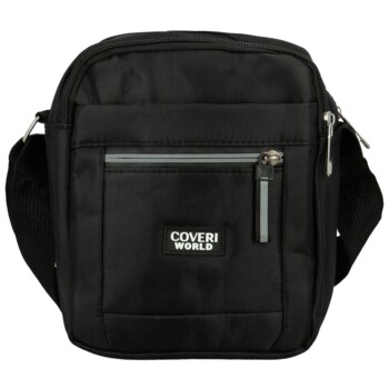 Pánská taška přes rameno černá - Coveri Doan