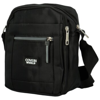 Pánská taška přes rameno černá - Coveri Doan