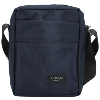 Pánská crossbody taška tmavě modrá - Coveri Remig