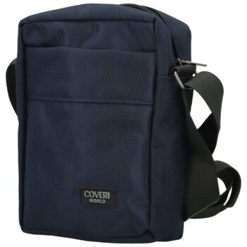 Pánská crossbody taška tmavě modrá - Coveri Remig