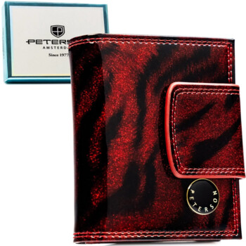 Dámská kožená peněženka červená - Peterson Andera