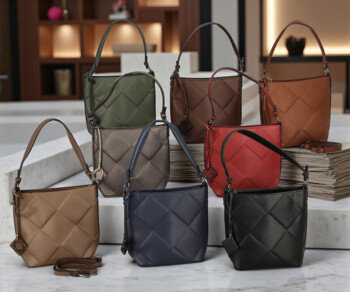 Dámská kabelka přes rameno tmavě zelená - Maria C Vesna