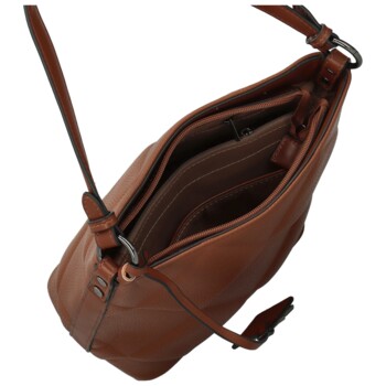 Dámská kabelka přes rameno hnědá - Maria C Vesna