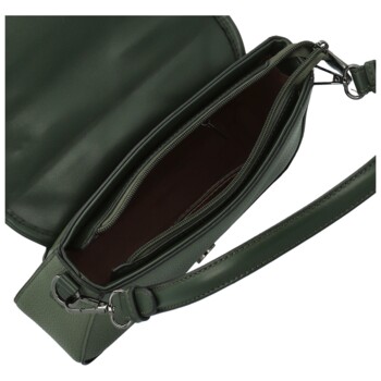 Dámská crossbody kabelka tmavě zelená - Maria C Torry