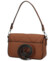 Dámská crossbody kabelka hnědá - Maria C Torry