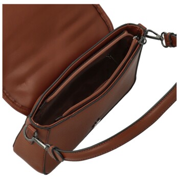 Dámská crossbody kabelka hnědá - Maria C Torry
