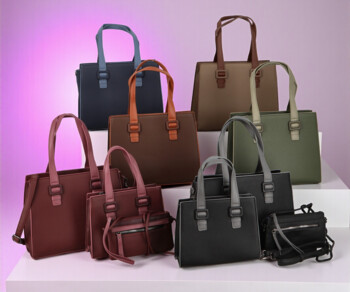 Dámský set kabelek černý - Maria C Savina