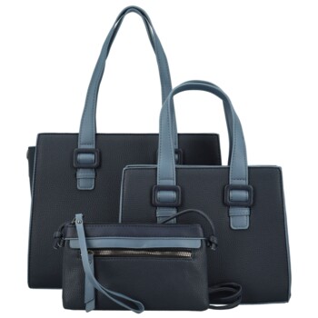 Dámský set kabelek tmavě modrý - Maria C Savina