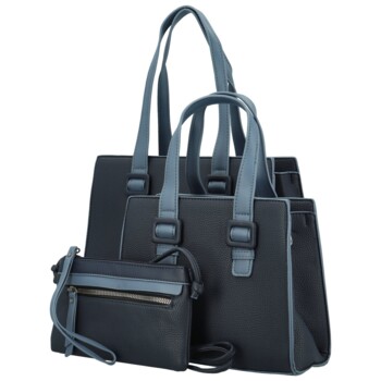 Dámský set kabelek tmavě modrý - Maria C Savina