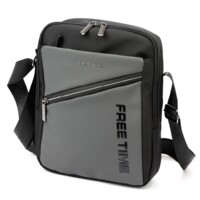 Pánská crossbody taška šedá - Pierre Cardin Naim