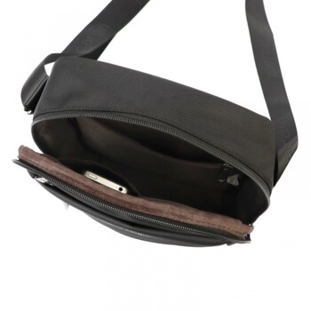 Pánská crossbody taška šedá - Pierre Cardin Naim