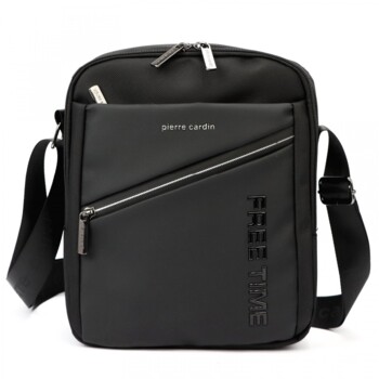 Pánská crossbody taška černá - Pierre Cardin Naim