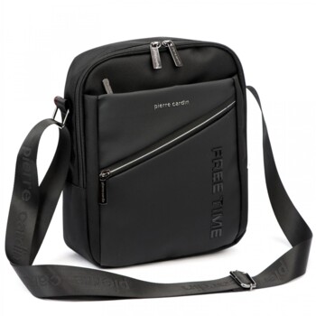 Pánská crossbody taška černá - Pierre Cardin Naim