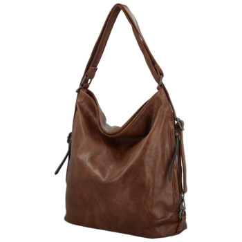 Dámský kabelko/batoh coffee - Paolo bags Vasilia