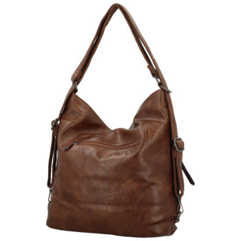 Dámský kabelko/batoh coffee - Paolo bags Vasilia