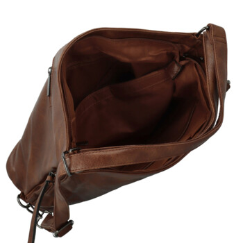 Dámský kabelko/batoh coffee - Paolo bags Vasilia