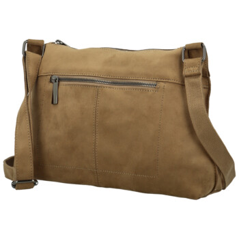 Dámská crossbody kabelka khaki - Paolo bags Talitha