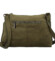 Dámská crossbody kabelka tmavě zelená - Paolo bags Talitha