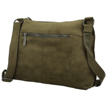 Dámská crossbody kabelka tmavě zelená - Paolo bags Talitha