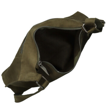 Dámská crossbody kabelka tmavě zelená - Paolo bags Talitha